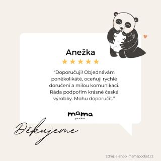 Děkujeme! Vracejících se zákazníků máme hodně a moc nás to těší. 🙏🏻💜